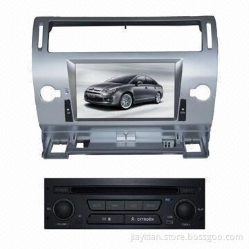 In-dash Car DVD Player, OE Fit for Citroen C-Quatre 4, with BT and GPS Functions